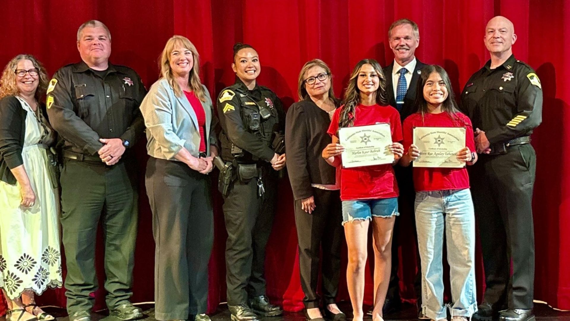A moment of recognition at Antelope High School placed two students in the spotlight, while also carrying forward the memory of a respected California law enforcement leader.