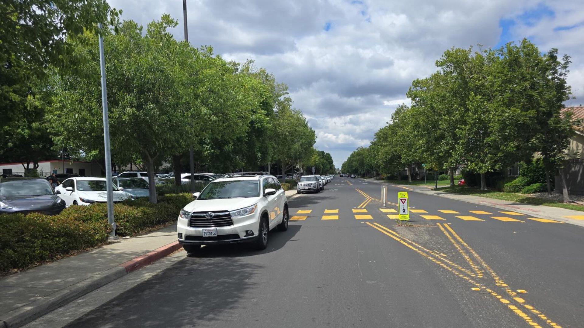 Councilmember Lisa Kaplan, joined by Team Kaplan, Public Works Traffic Investigations staff, PTA and PTSA members, and school staff, visited the campuses to examine the ongoing concerns where they occur each day.