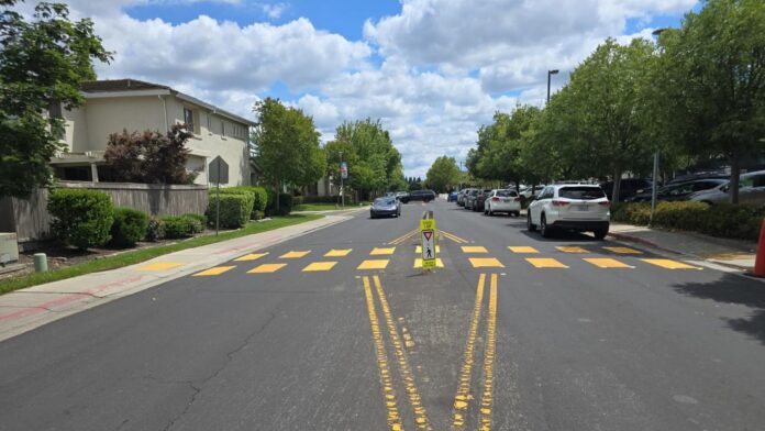 Councilmember Lisa Kaplan, joined by Team Kaplan, Public Works Traffic Investigations staff, PTA and PTSA members, and school staff, visited the campuses to examine the ongoing concerns where they occur each day.