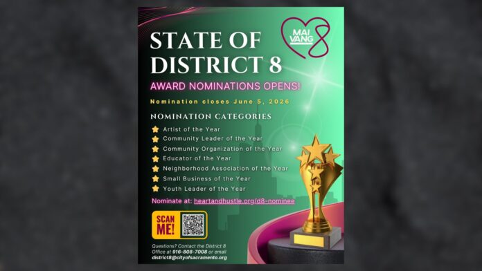 Sacramento residents in District 8 are being invited to gather later this month for a community event built around reflection, planning and local pride.