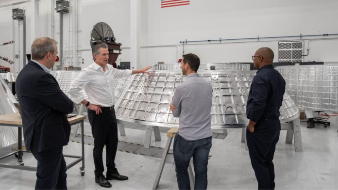 California Governor Gavin Newsom stepped onto the manufacturing floor at Vast’s Long Beach headquarters with a clear message: the next era of human spaceflight is not only being planned in California, it is being built there.