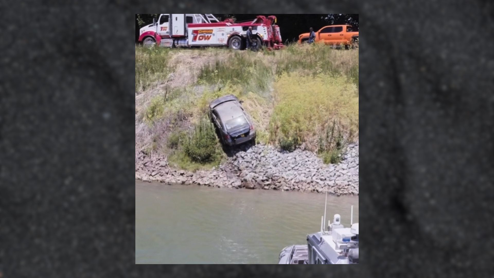 A frightening call to 911 recently sent Sacramento County deputies and marine crews racing toward the Sacramento River, where a driver reported that her vehicle had gone into the water.