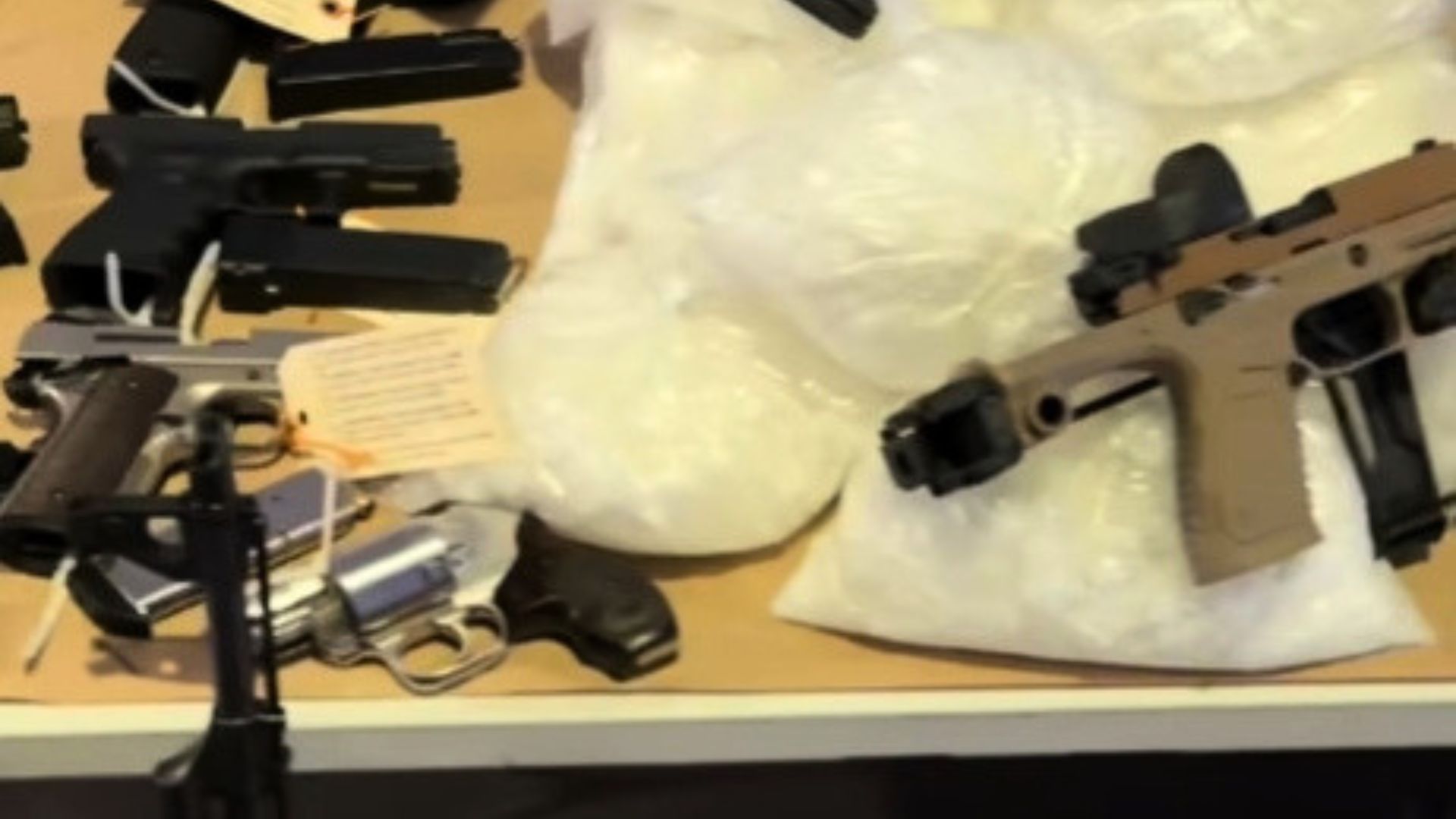 A coordinated narcotics investigation in Sacramento County ended with arrests, search warrants and the seizure of large quantities of illegal drugs, firearms and cash, authorities announced following an enforcement action on May 27, 2026.