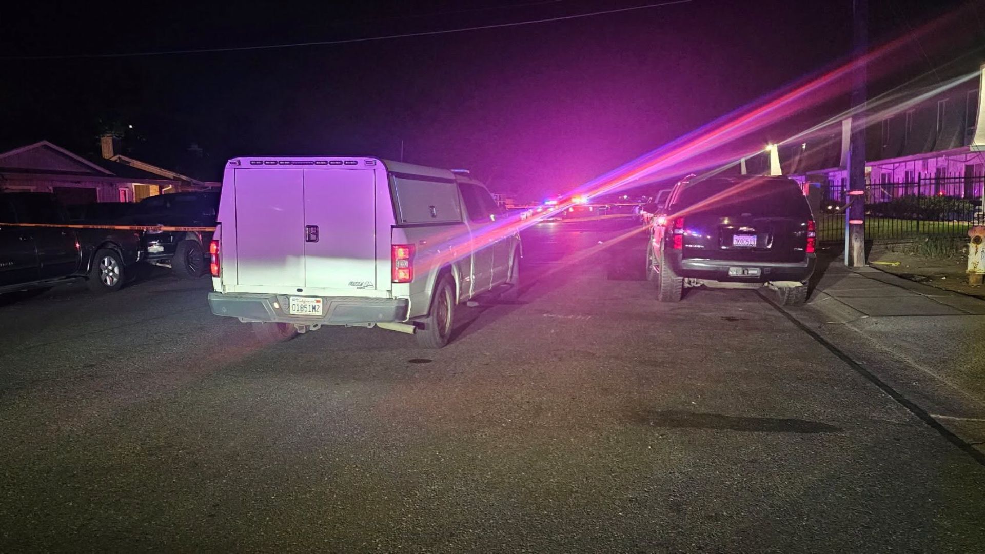 The first call came at about 1 a.m. It was not reported as a killing at first. According to the Sacramento County Sheriff’s Office, the caller said four or five people appeared to be arguing in the area. By the time deputies arrived, two adult men were injured, one fatally.