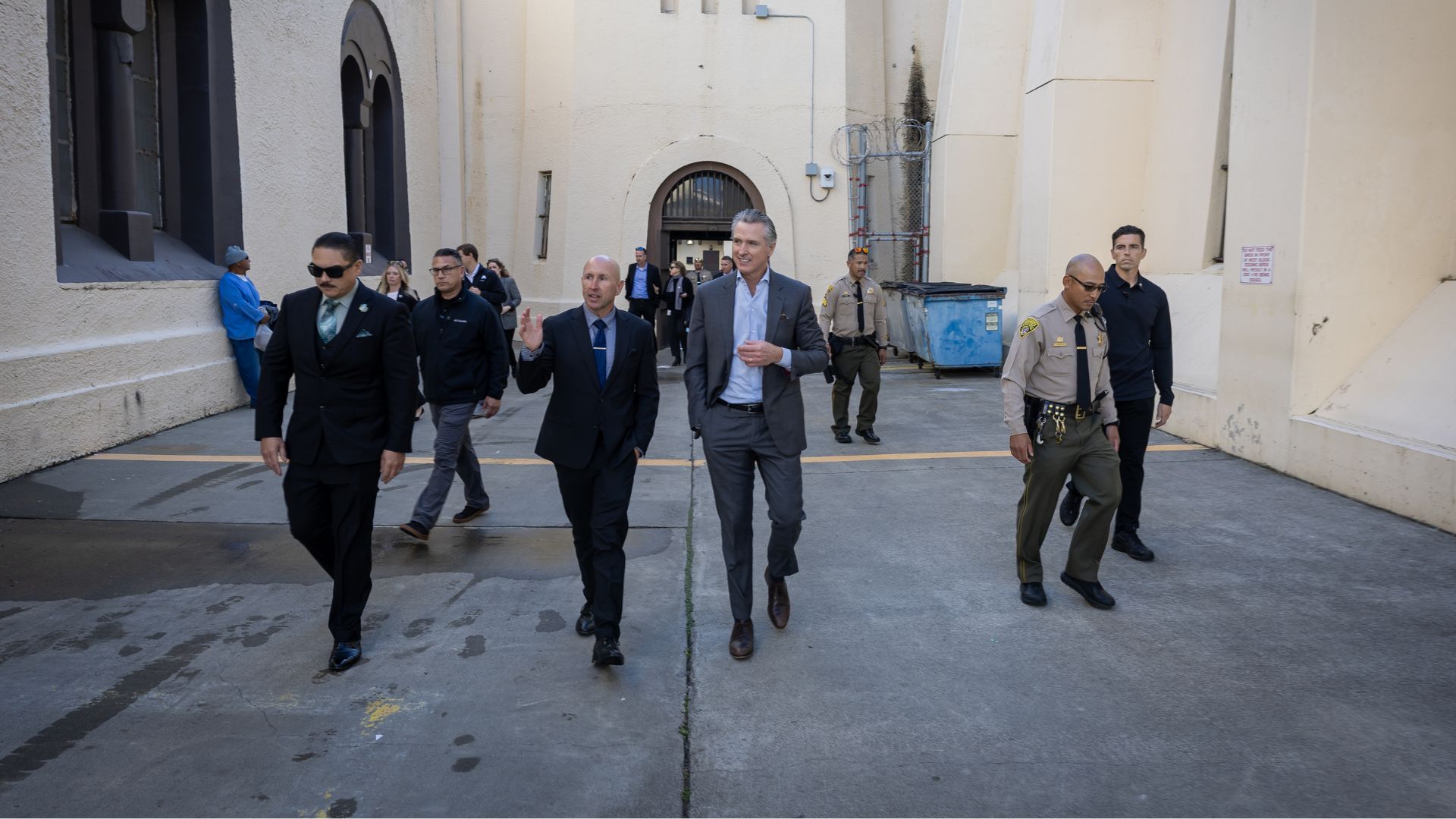 Governor Gavin Newsom brought that message to the San Quentin Rehabilitation Center during a visit to the third annual San Quentin Film Festival, the nation's first film festival held inside a prison.