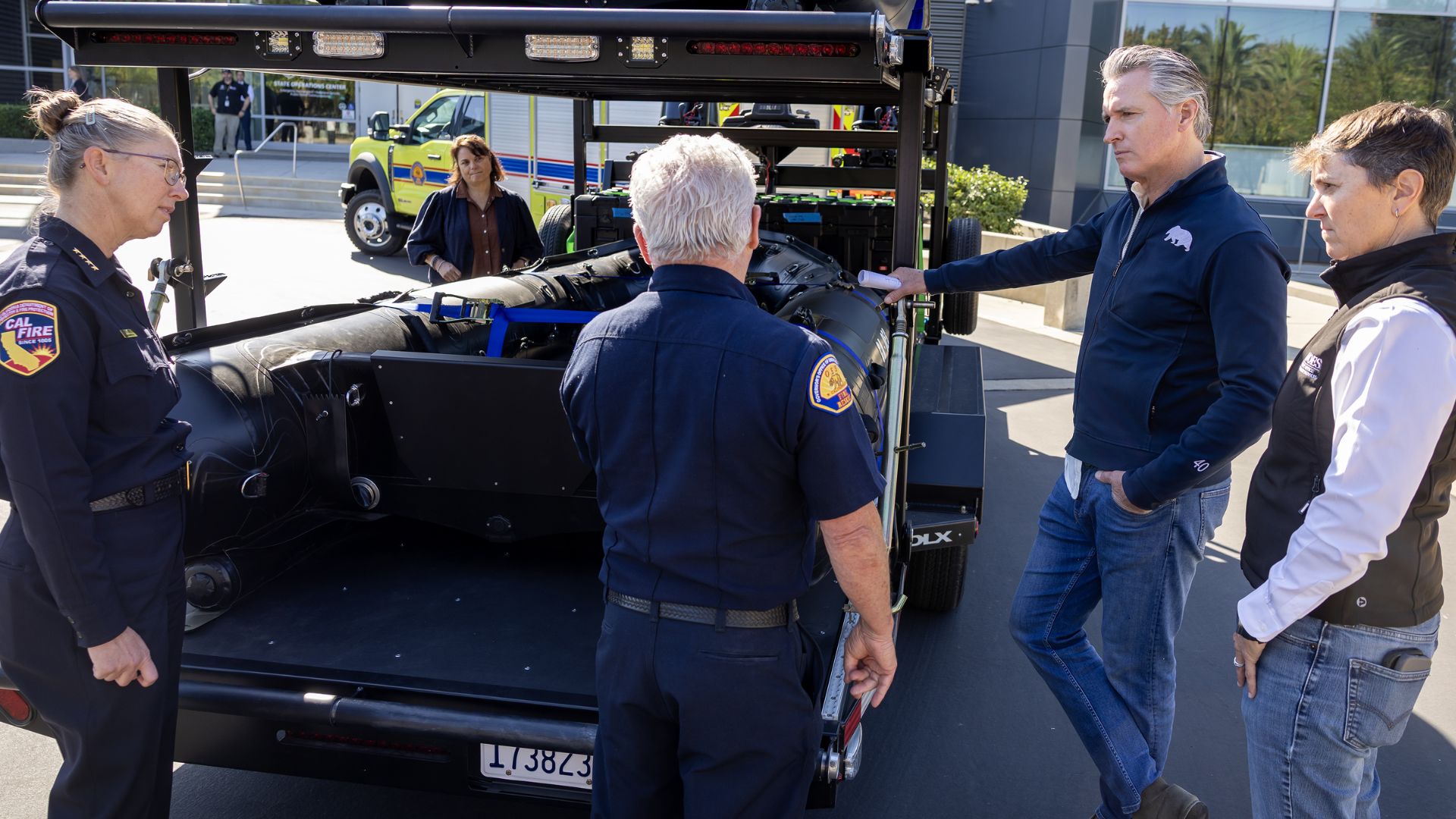 With a potentially powerful El Niño storm season approaching, Governor Gavin Newsom has announced a statewide upgrade that will strengthen 13 local swiftwater rescue teams and improve California's ability to respond when severe weather threatens lives.