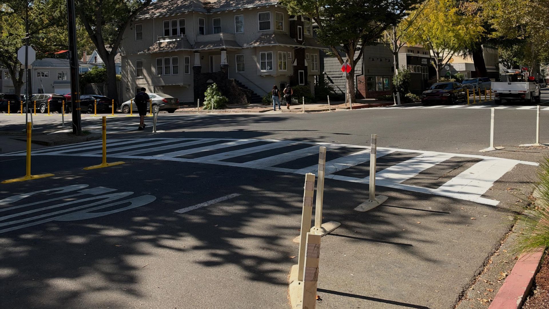 The improvements are part of a broader city effort to address traffic safety at several locations. Rather than focusing on a single intersection, Sacramento is using its Quick-Build initiative to introduce practical changes that encourage slower driving and make streets easier to navigate on foot.
