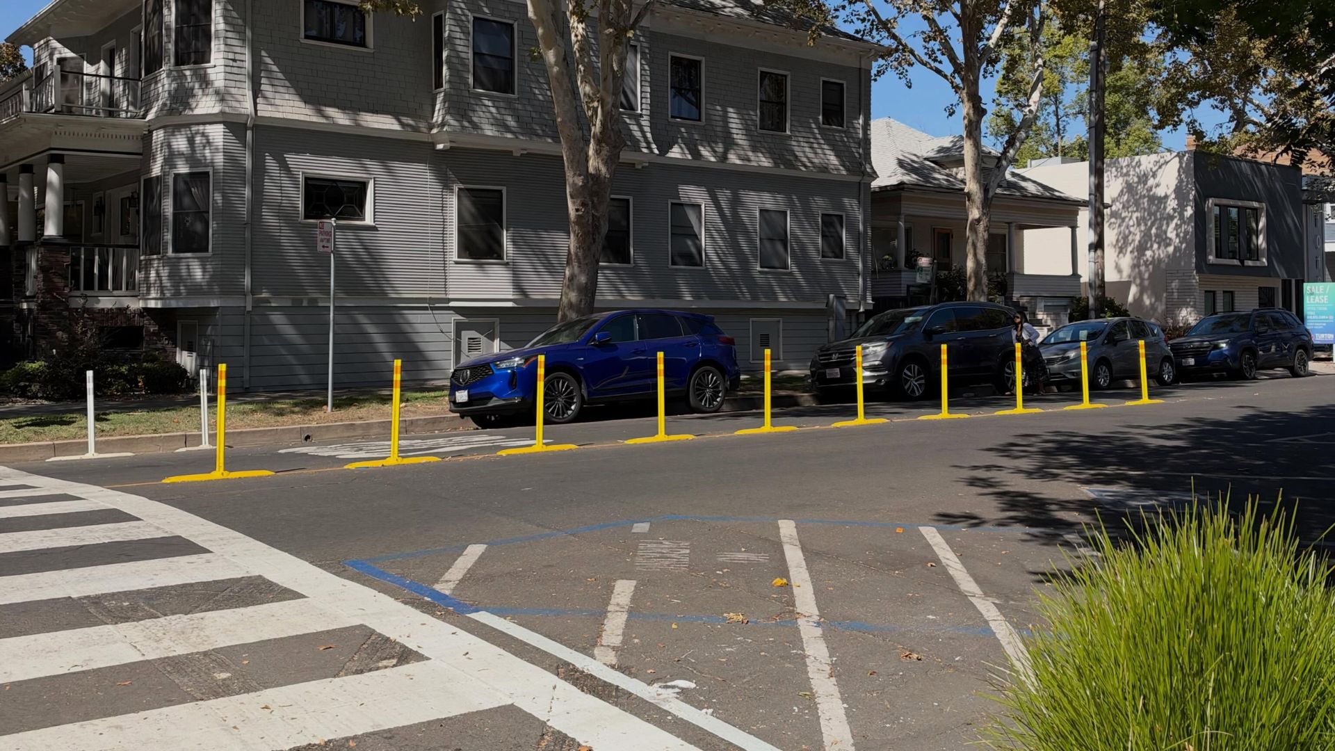 The improvements are part of a broader city effort to address traffic safety at several locations. Rather than focusing on a single intersection, Sacramento is using its Quick-Build initiative to introduce practical changes that encourage slower driving and make streets easier to navigate on foot.